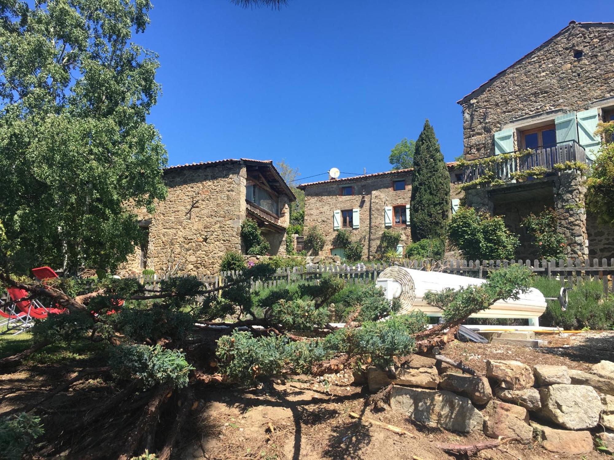 Gites De Gobertier Saint-Alban-d'Ay Exterior foto